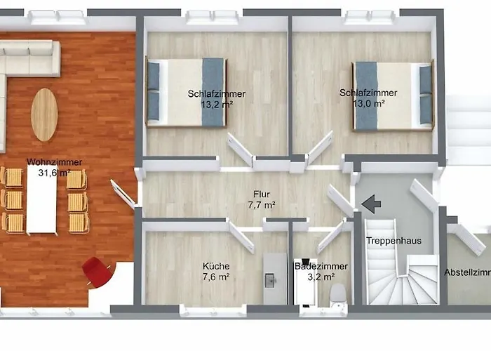 公寓 Bei Bad Ems Im Lahntal Fachbach
